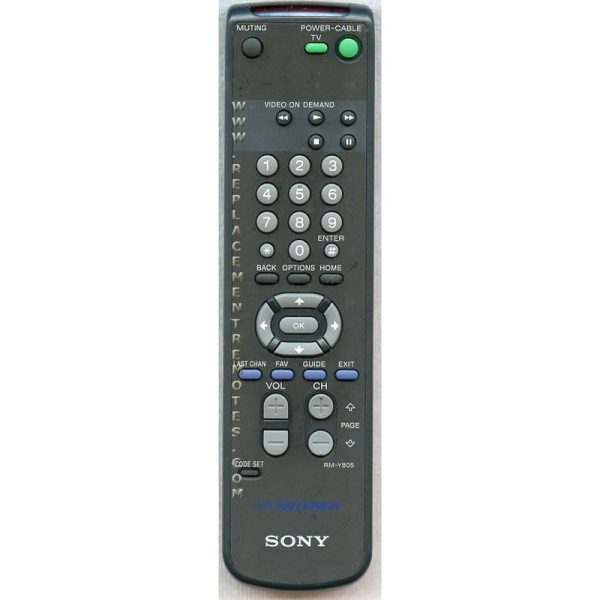 Sony RM-Y805 Cablevision Cable Remote Control – RMY805