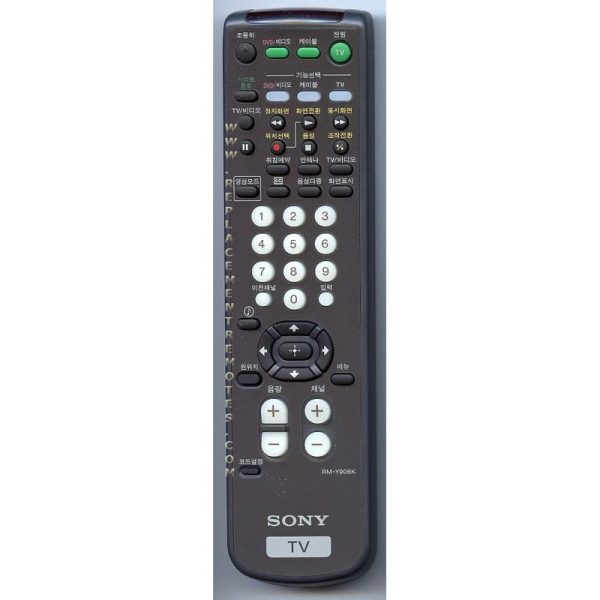 Sony RM-Y906K TV Remote Control – RMY906K