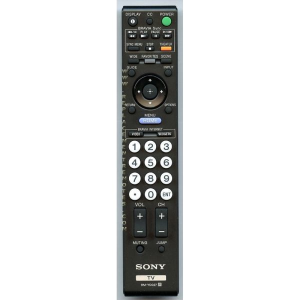 Sony RM-YD027 TV Remote Control – RMYD027