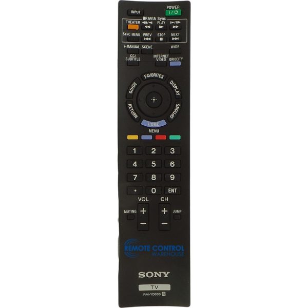 Sony RM-YD033  RMYD033 original remote control