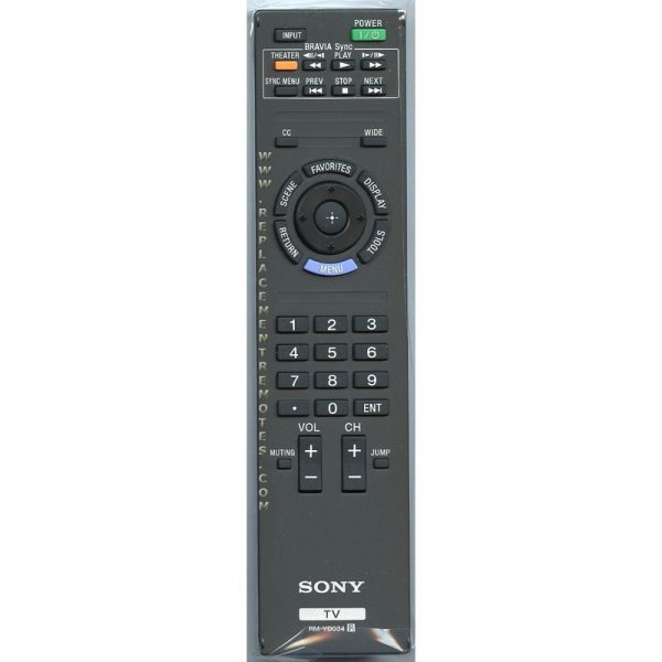 Sony RM-YD034 TV Remote Control – RMYD034