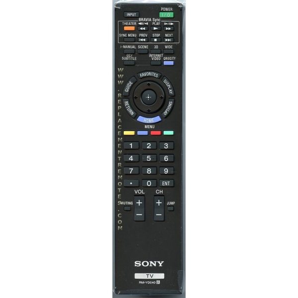 Sony RM-YD040 TV Remote Control – RMYD040