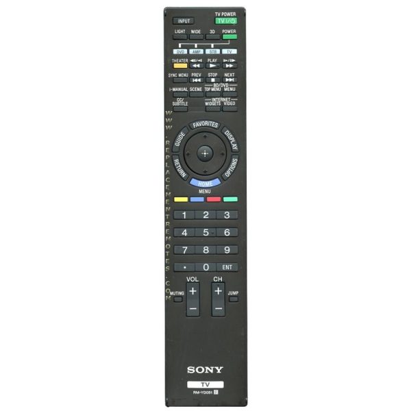 Sony RM-YD051 TV Remote Control – RMYD051