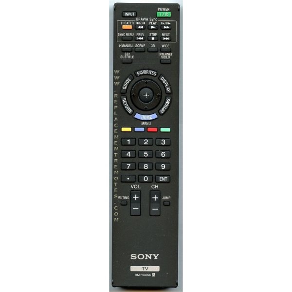 Sony RM-YD056 TV Remote Control – RMYD056
