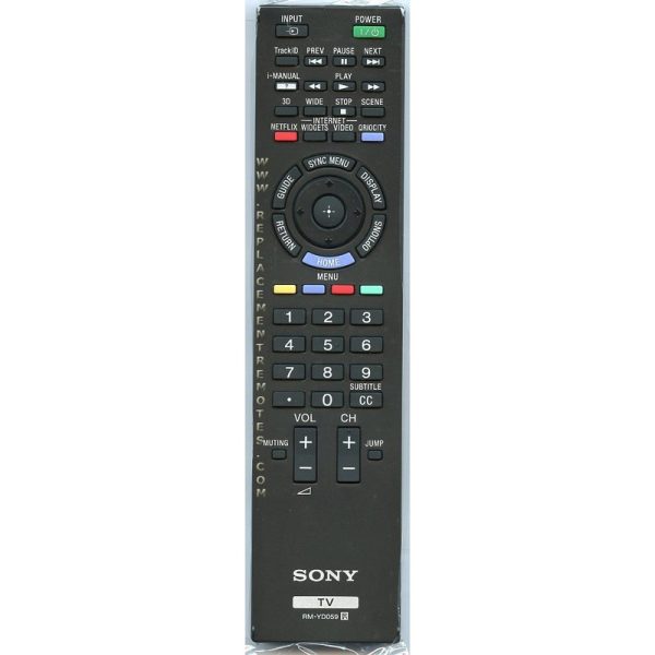 Sony RM-YD059 TV Remote Control – RMYD059