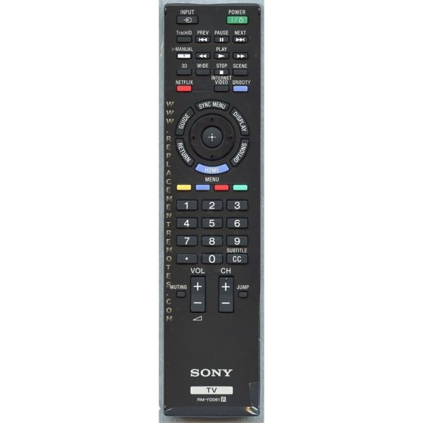 Sony RM-YD061 TV Remote Control – RMYD061