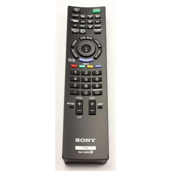 Sony RM-YD062 TV Remote Control – 1-489-474-11, RMYD062 148947411 – RMYD062