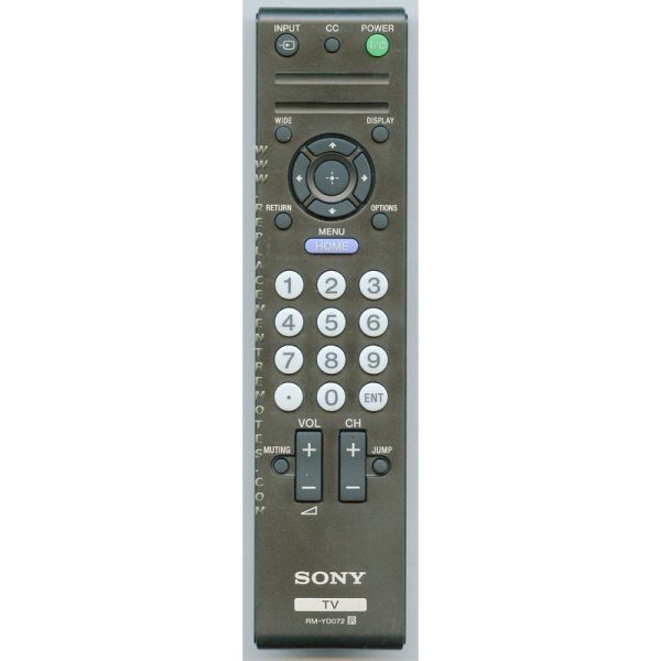 Sony RM-YD072 TV Remote Control – RMYD072