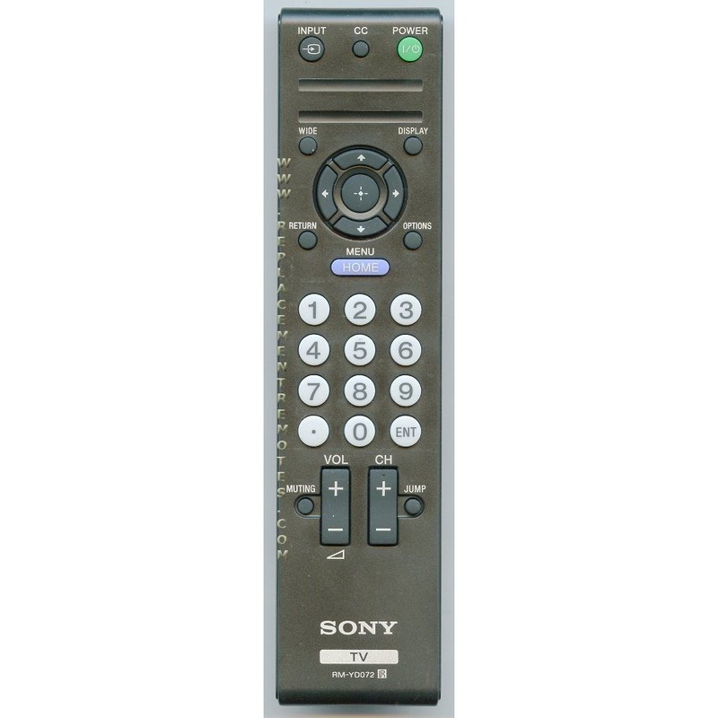 Sony RM-YD072 TV Remote Control – RMYD072