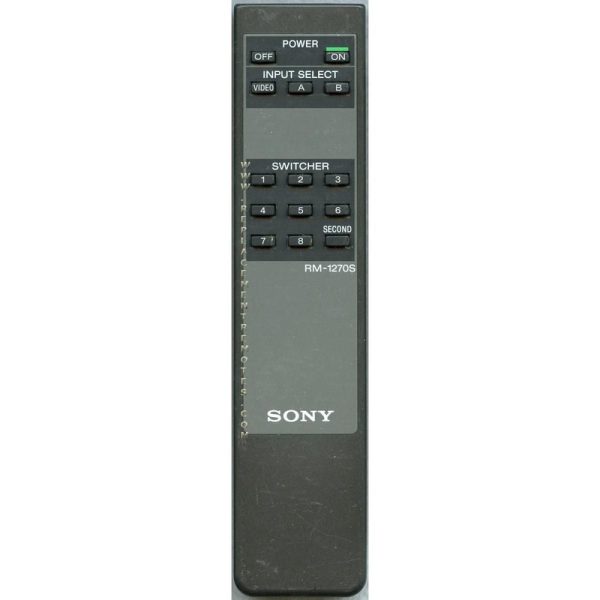 Sony RM1270S TV Remote Control
