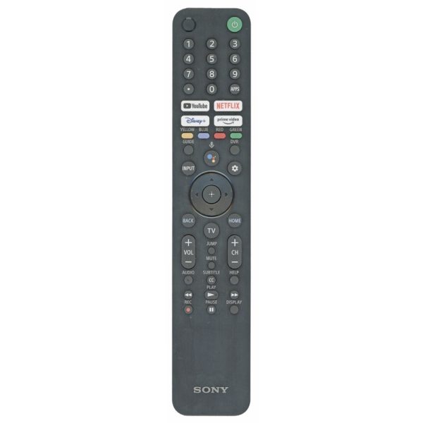 SONY RMF-TX520U TV Google Voice Remote Control | Bravia XR | 4K Ultra HDR | OLED | YouTube | Netflix | Disney + | Prime Video | RMFTX520U – 1-009-952-11