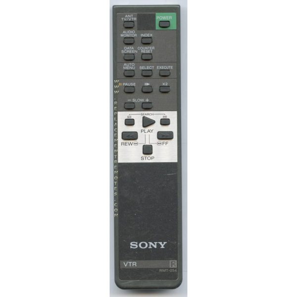 Sony RMT-254 VCR Remote Control – 146487941 – RMT254