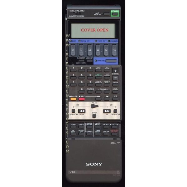 Sony RMT-256 VHS Sterero VCR Recorder Remote Control – A6767793A – RMT256