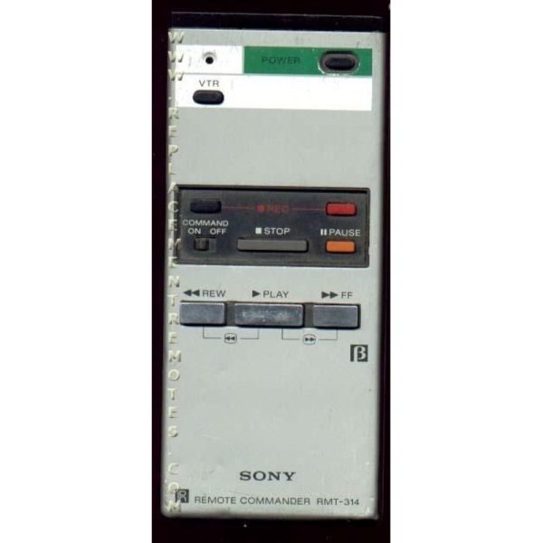Sony RMT-314 VCR Remote Control – 377352921 – RMT314