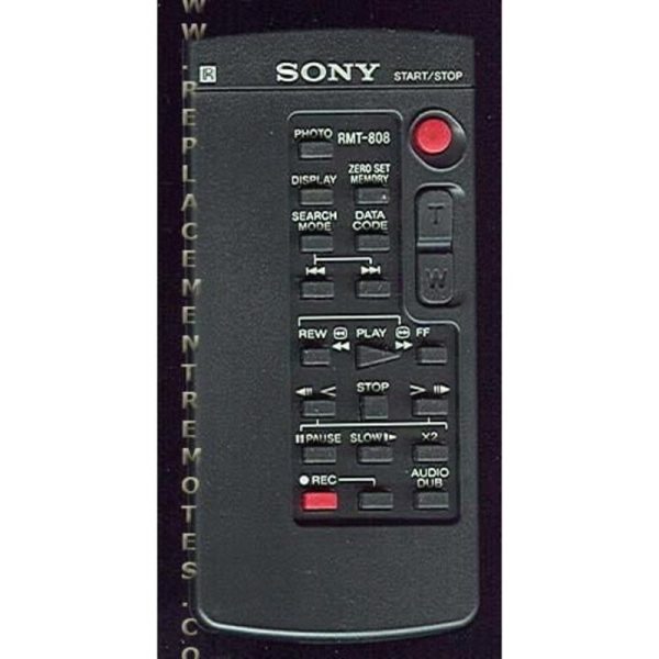Sony RMT-808 Video Camera Remote Control – RMT808