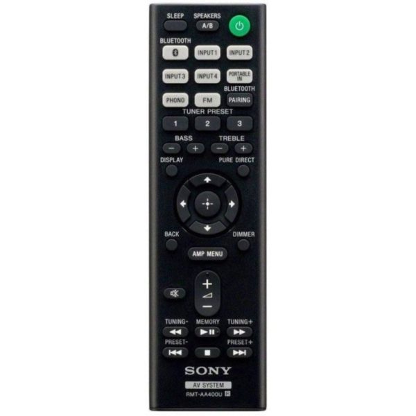 Sony RMT-AA400U Audio Remote Control – RMTAA400U