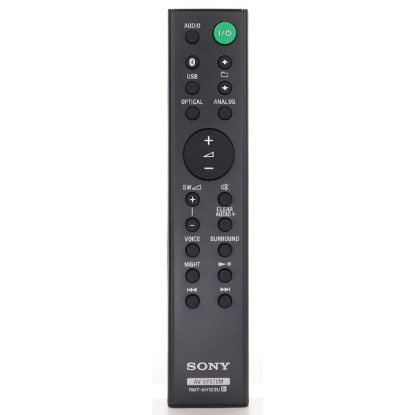Sony RMT-AH103U Sound Bar Remote Control – RMTAH103U
