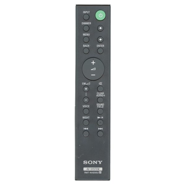 Sony RMT-AH200U Sound Bar Remote Control – RMTAH200U