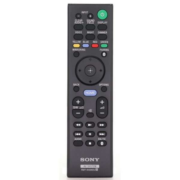 Sony RMT-AH240U Sound Bar Remote Control – RMTAH240U