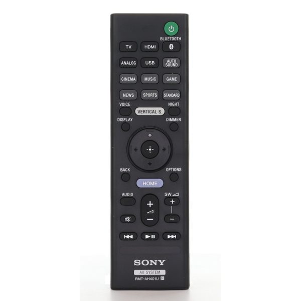 Sony RMT-AH401U Sound Bar Remote Control – 149335411 – RMTAH401U