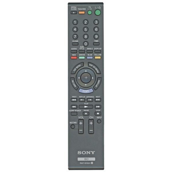 Sony RMT-B102A Blu-ray Remote Control – RMTB102A