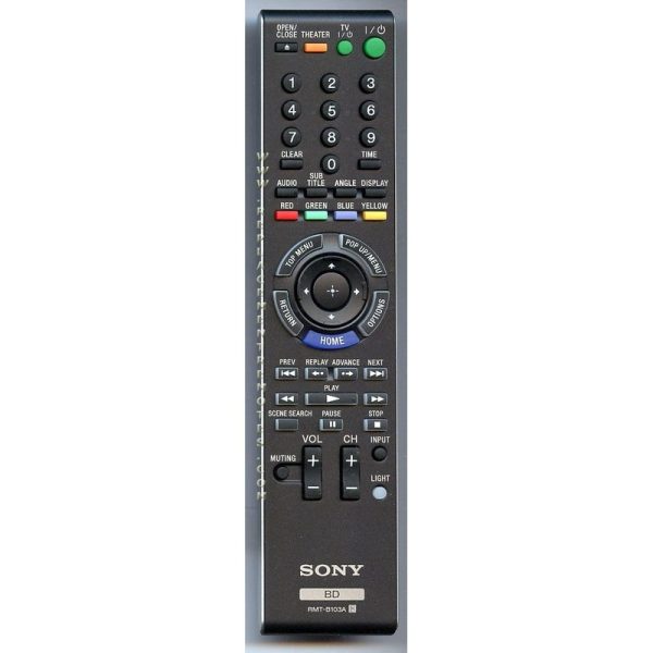 Sony RMT-B103A Blu-ray Remote Control – RMTB103A