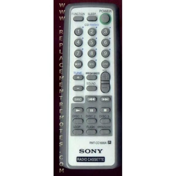 Sony RMT-CC1000A Audio Remote Control – RMTCC1000A