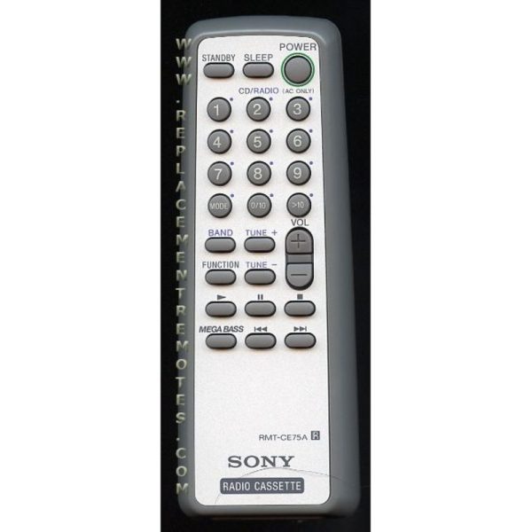 Sony RMT-CE75A WHITE Audio Remote Control – RMTCE75A