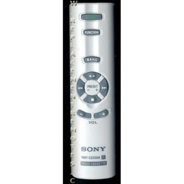 Sony RMT-CS200A Audio Remote Control – RMTCS200A