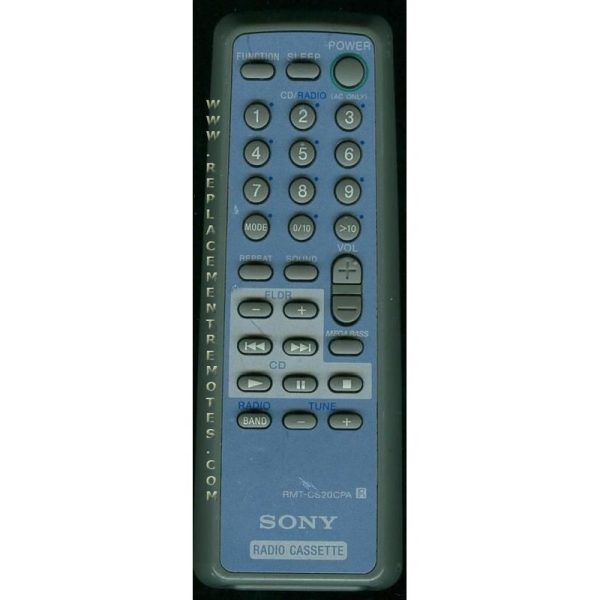 Sony RMT-CS20CPA Audio Remote Control – RMTCS20CPA