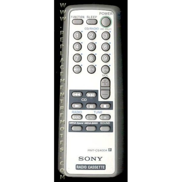 Sony RMT-CS400A Audio Remote Control – RMTCS400A