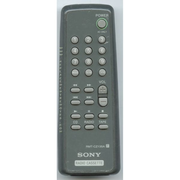Sony RMT-CZ135A Audio Remote Control – RMTCZ135A