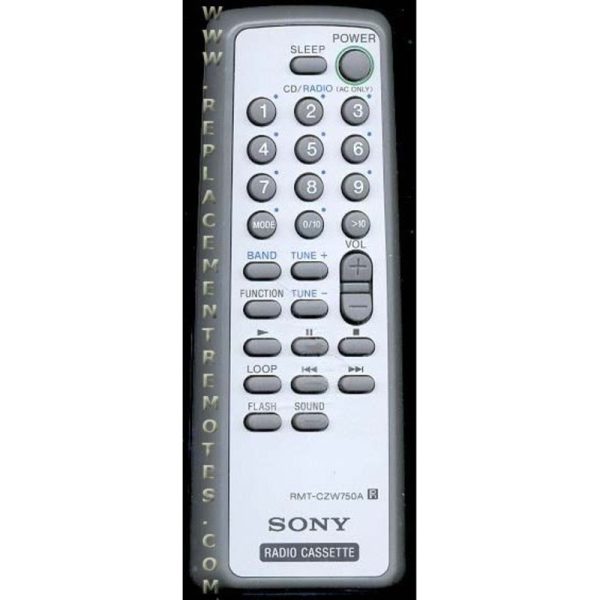 Sony RMT-CZW750A Audio Remote Control – RMTCZW750A