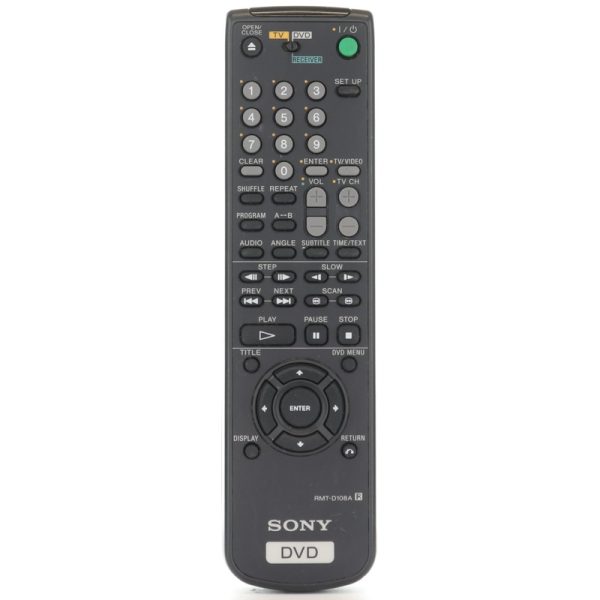 Sony RMT-D108A DVD Remote Control – 141832021 – RMTD108A