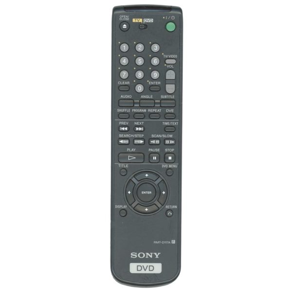 Sony RMT-D117A DVD Remote Control – 141899161 – RMTD117A