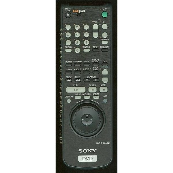 Sony RMT-D120A DVD Remote Control – 141898911 – RMTD120A