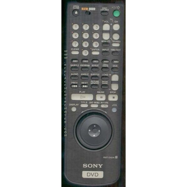 Sony RMT-D121A DVD Remote Control – 141898961 – RMTD121A