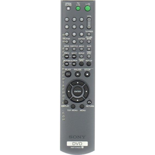 Sony RMT-D142O DVD Remote Control – 147660541 – RMTD142O