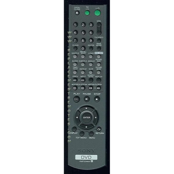 Sony RMT-D144A DVD Remote Control – 147712711 – RMTD144A