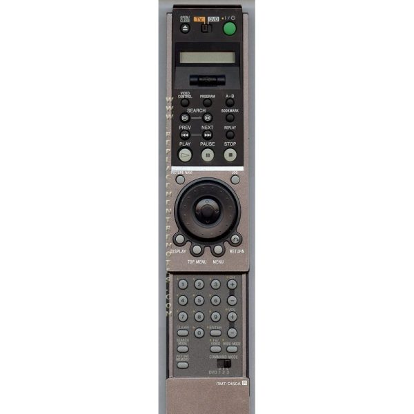 Sony RMT-D150A DVD Remote Control – 147732711 – RMTD150A
