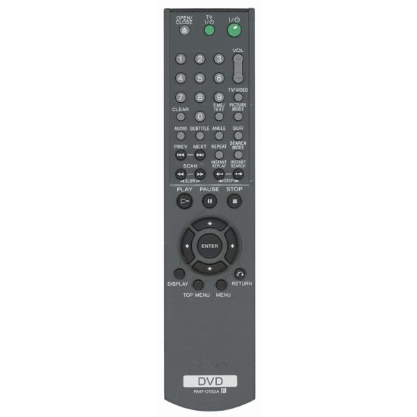 Sony RMT-D152A DVD Remote Control – 147772311 – RMTD152A