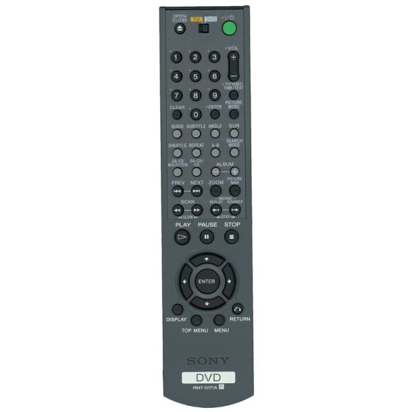 Sony RMT-D171A DVD Remote Control – 147884311 – RMTD171A