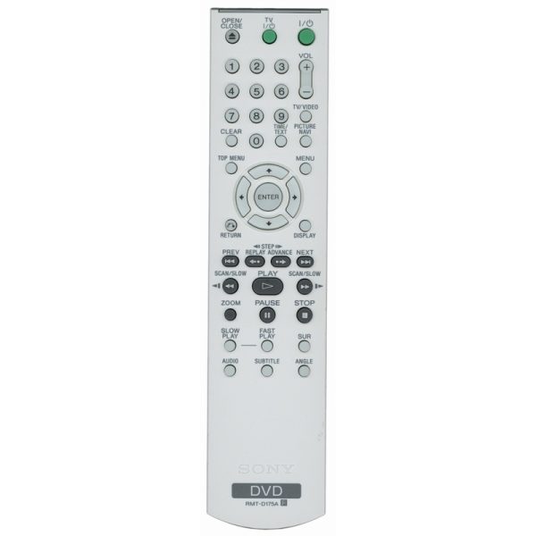 Sony RMT-D175A DVD Remote Control – RMTD175A