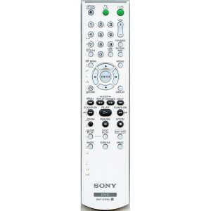 Sony RMT-D176A DVD Remote Control – 147917943, 147917942, 147917941 – RMTD176A
