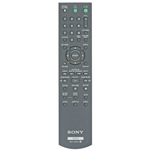 Sony RMT-D185A DVD Remote Control – 148063511 – RMTD185A