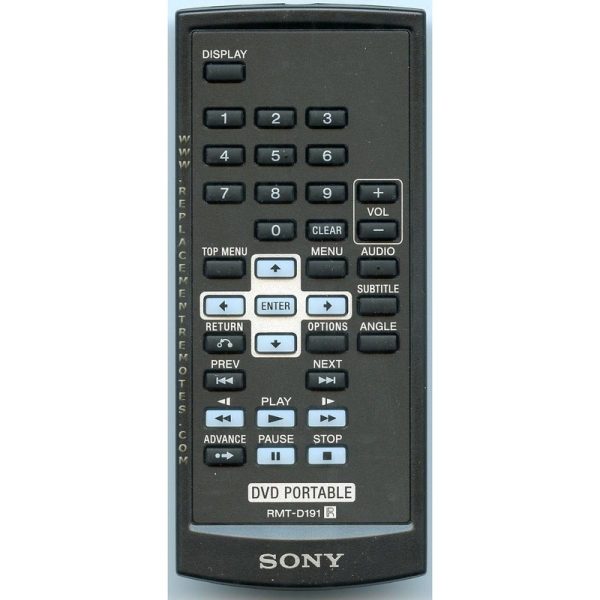 Sony RMT-D191 TV/DVD Remote Control – RMTD191