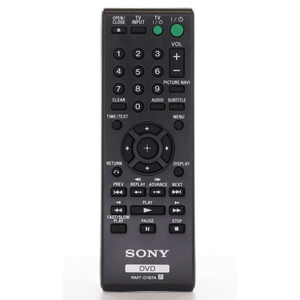 Sony RMT-D197A DVD Remote Control – A1920793A – RMTD197A