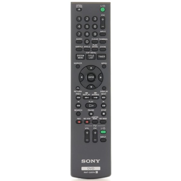 Sony RMT-D257A DVD Remote Control – 1-480-839-11 148083911 – RMTD257A