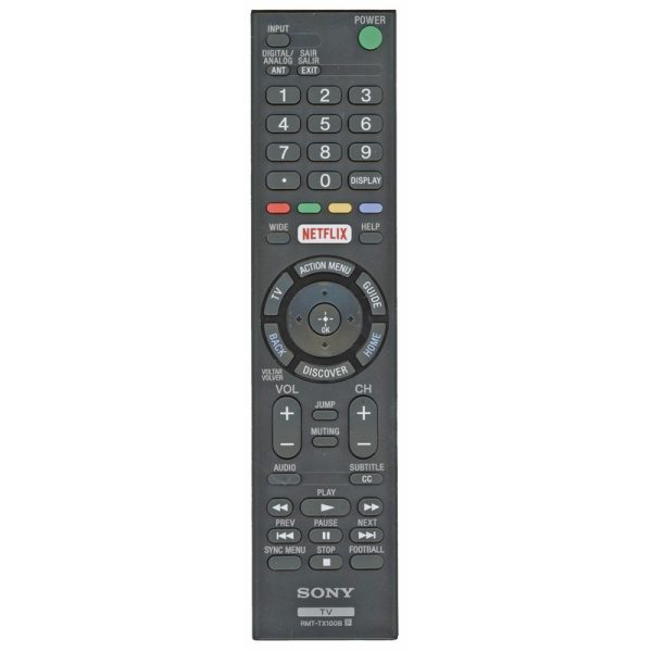 Sony RMT-TX100B TV Remote Control – RMTTX100B