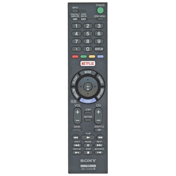 Sony RMT-TX102B TV Remote Control – RMTTX102B